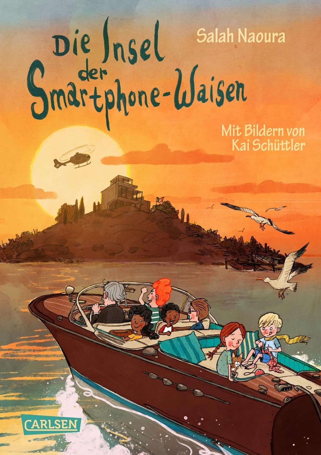 Salah Naoura: Die Insel Der Smartphone-Waisen - Kinderbuch-Couch.de